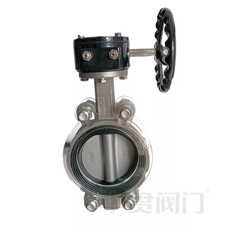 304 atau 316 katup kupu -kupu stainless steel kelas